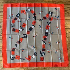 Vintage "21" Club New York Matchbook & Jockey c1950s Scarf - MINT condition!